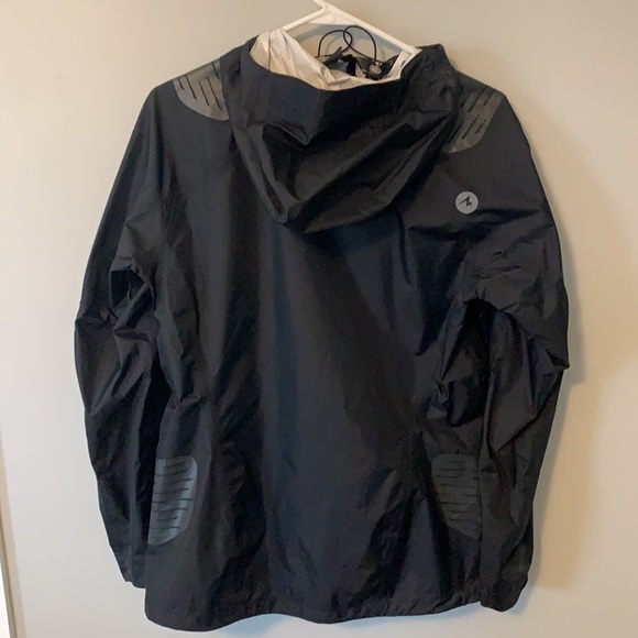 Marmot Black Zip-up rain coat - Picture 2 of 4